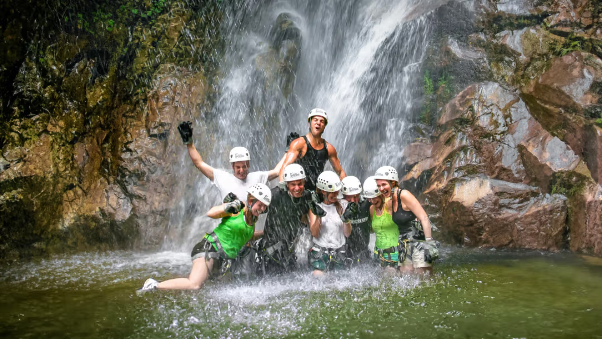 OUTDOOR ADVENTURE, ZIPLINES & WATERFALL