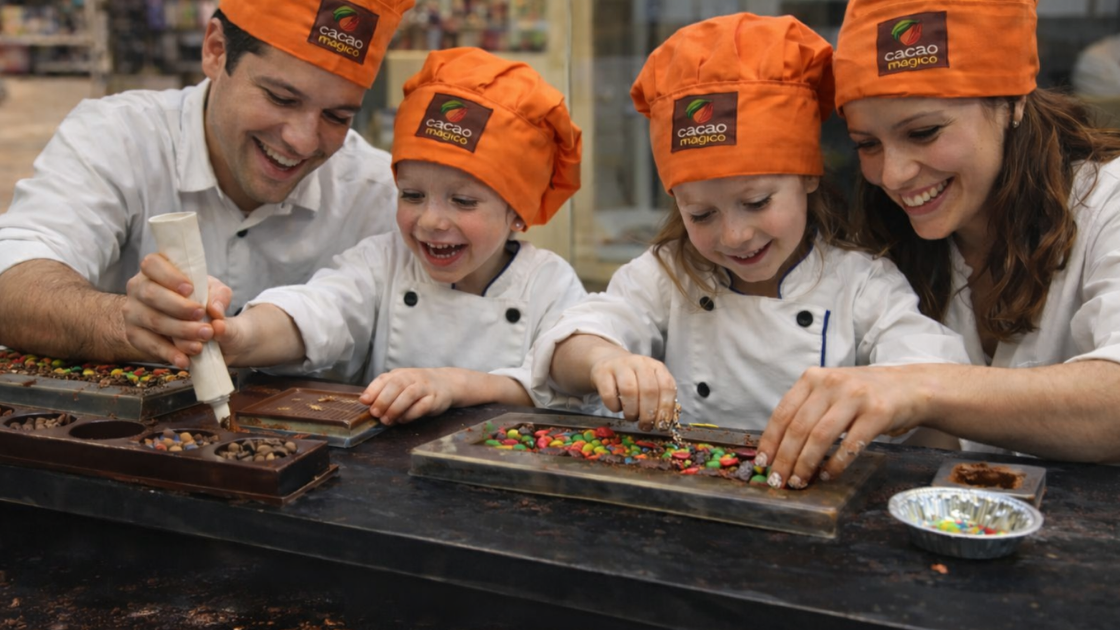 A SWEET CHOCOLATE EXPERIENCE FOR THE WHOLE FAMILY